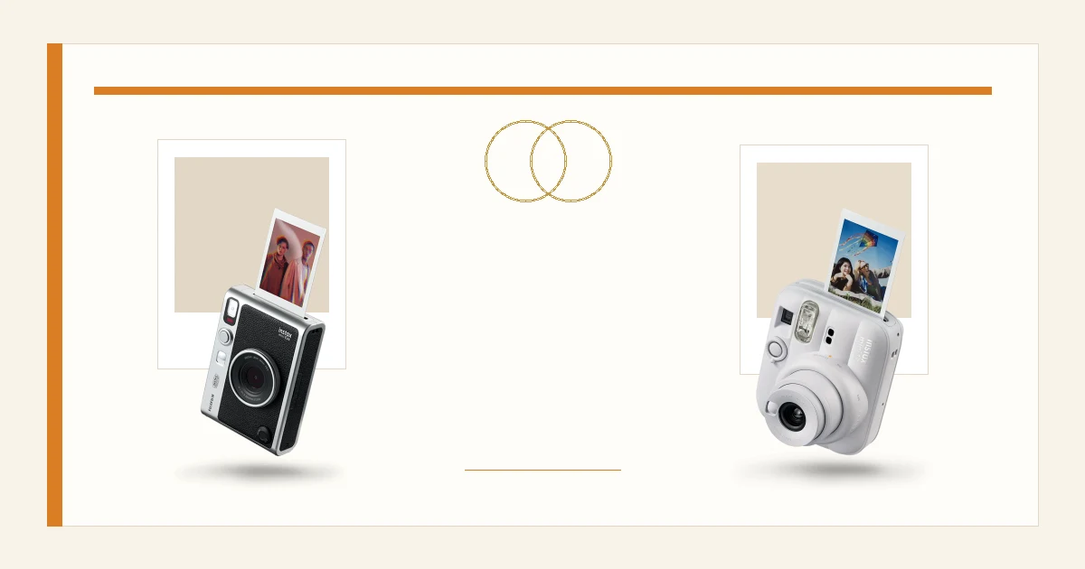 Quel appareil photo instantané choisir pour un mariage ?